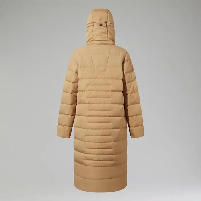 Insulated Women Berghaus Embo 4in1 Down Insulated Long Jacket 8211 Natural