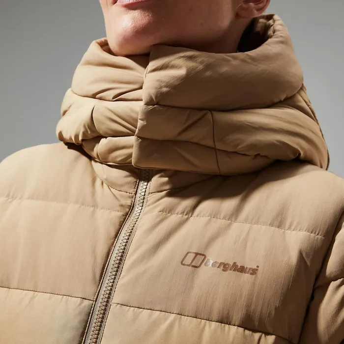Insulated Women Berghaus Embo 4in1 Down Insulated Long Jacket 8211 Natural