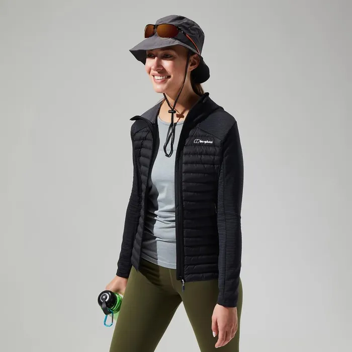 Insulated Women Berghaus Nula Hybrid Jacket 8211 Black
