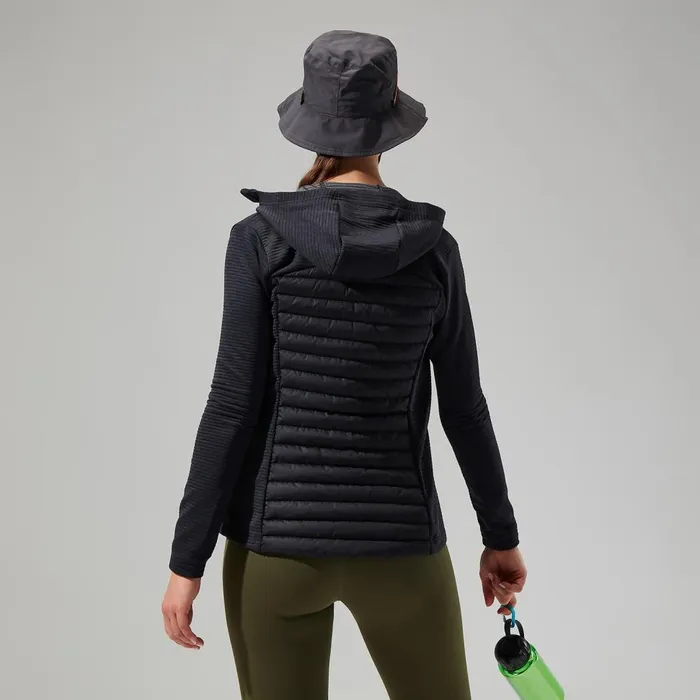 Insulated Women Berghaus Nula Hybrid Jacket 8211 Black