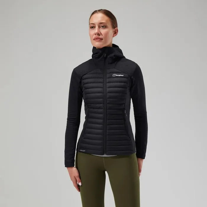 Insulated Women Berghaus Nula Hybrid Jacket 8211 Black