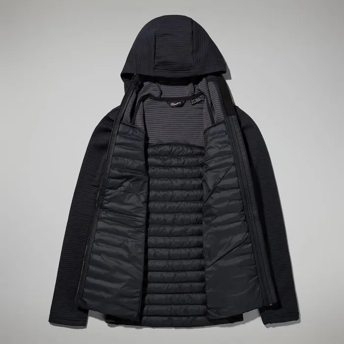 Insulated Women Berghaus Nula Hybrid Jacket 8211 Black