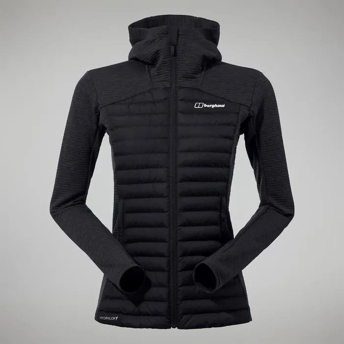 Insulated Women Berghaus Nula Hybrid Jacket 8211 Black