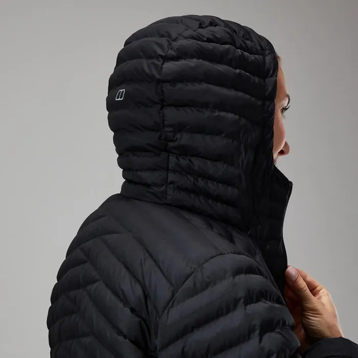 Insulated Women Berghaus Nula Micro Jacket Long 8211 Black