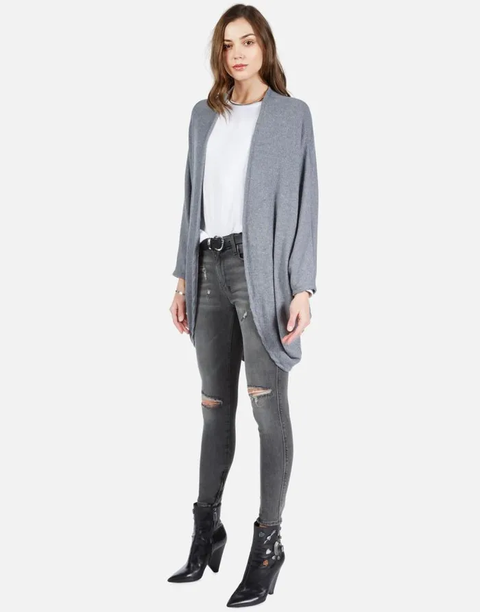 Isla Cosmic Glam Eyes Heather Grey Women Lauren Moshi Sweaters and Knits