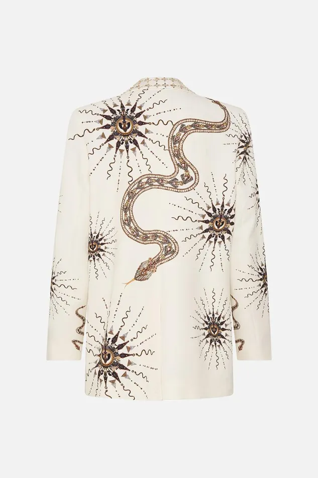 JACKET WITH SLEEVE CUT OUT DETAIL GODDESS ENERGY Goddess Energy Womens Camilla Jackets