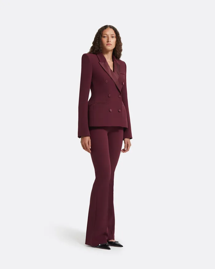 Jackets and Coats Gulsen Wine Jacket Wine Safiyaa Women