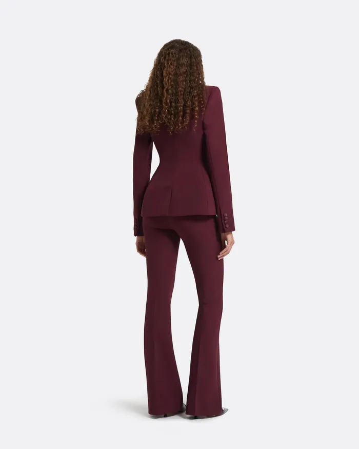 Jackets and Coats Gulsen Wine Jacket Wine Safiyaa Women