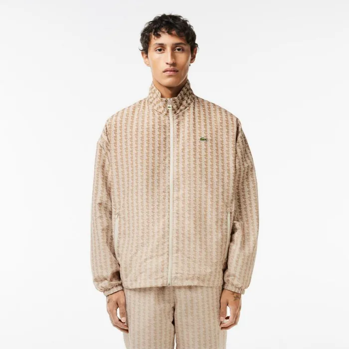 Jackets and Coats Men Lacoste Men039s Monogram Print Ombr Track Jacket Brown Beige White Kwi Jackets and Coats Men Lacoste Men039s Monogram Print Ombr Track Jacket Brown Beige White Kwi
