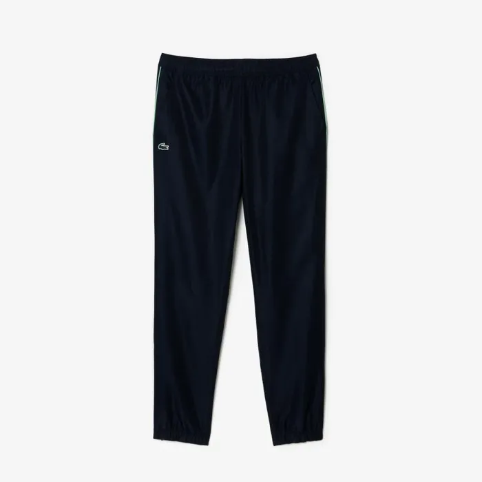 Jackets and Coats Men Lacoste Mens Regular Fit Tennis Sweatsuit Navy Blue Green Navy Blue Green Wti