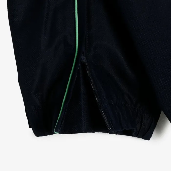 Jackets and Coats Men Lacoste Mens Regular Fit Tennis Sweatsuit Navy Blue Green Navy Blue Green Wti
