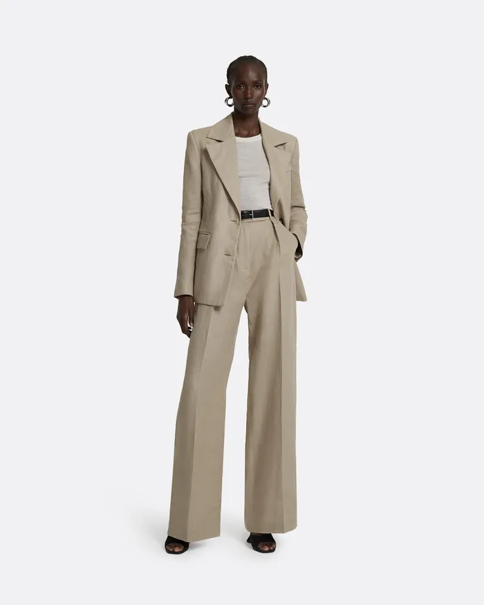 Jackets and Coats Safiyaa Women Solaris Stone Jacket Stone