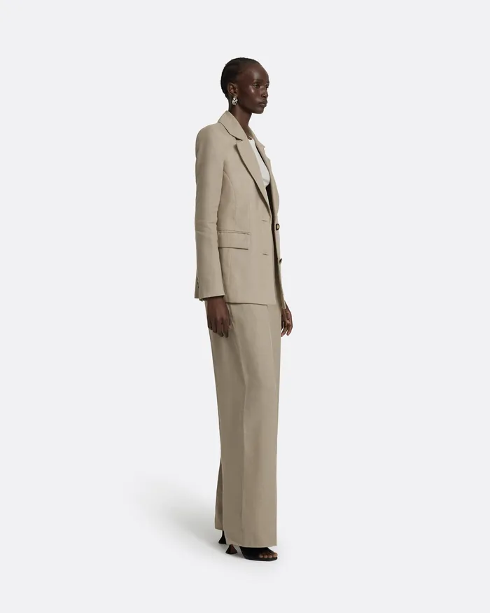 Jackets and Coats Safiyaa Women Solaris Stone Jacket Stone