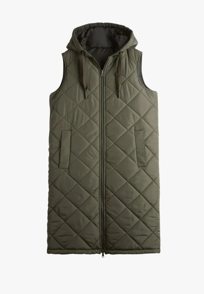 Jackets and Coats Women Hush Arley Reversible Gilet Khaki