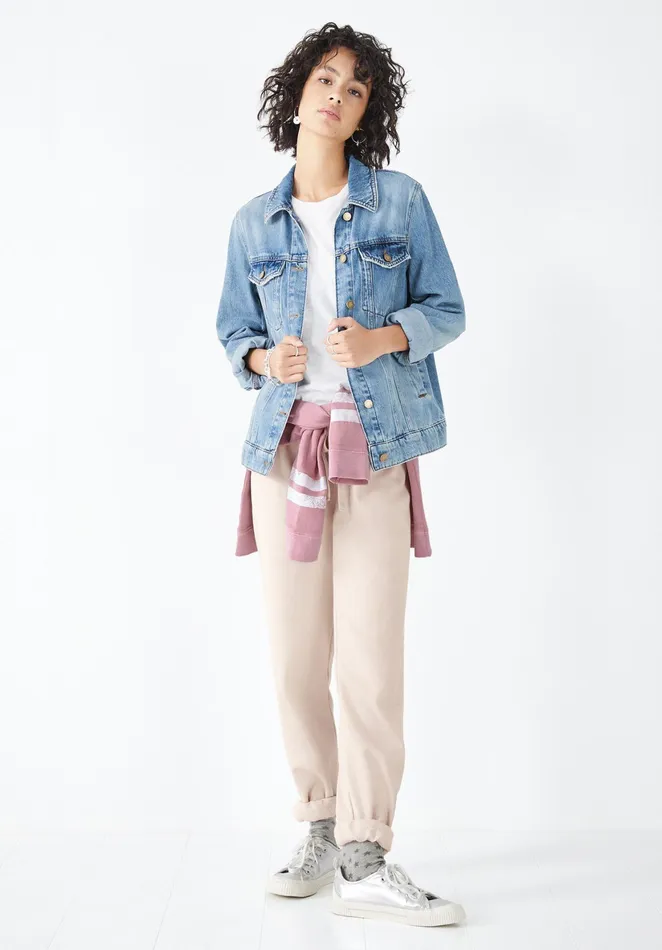 Jackets and Coats Women Hush Carys Denim Jacket Light Blue