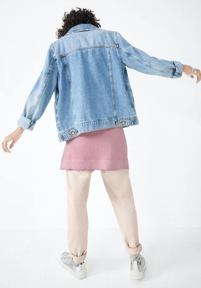 Jackets and Coats Women Hush Carys Denim Jacket Light Blue