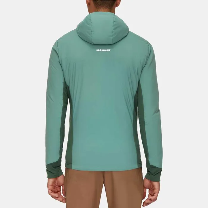 Jackets and Vests Men Mammut Rime Light IN Flex Hooded Jacket Dark Jadewoods Jackets and Vests Men Mammut Rime Light IN Flex Hooded Jacket Dark Jadewoods