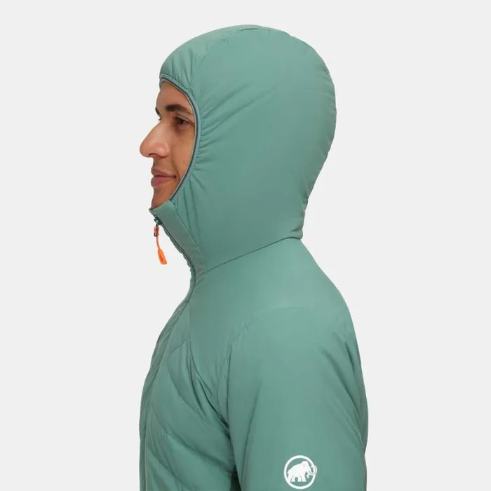 Jackets and Vests Men Mammut Rime Light IN Flex Hooded Jacket Dark Jadewoods Jackets and Vests Men Mammut Rime Light IN Flex Hooded Jacket Dark Jadewoods