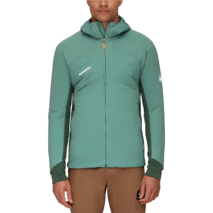Jackets and Vests Men Mammut Rime Light IN Flex Hooded Jacket Dark Jadewoods Jackets and Vests Men Mammut Rime Light IN Flex Hooded Jacket Dark Jadewoods
