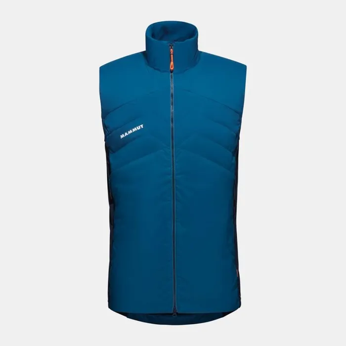 Jackets and Vests Men Mammut Rime Light IN Flex Vest Deep Icemarine