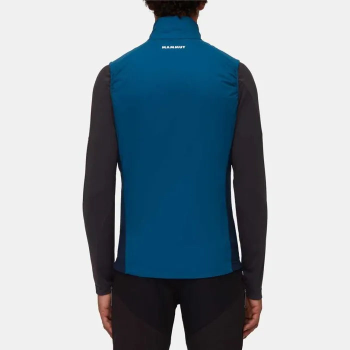 Jackets and Vests Men Mammut Rime Light IN Flex Vest Deep Icemarine Jackets and Vests Men Mammut Rime Light IN Flex Vest Deep Icemarine