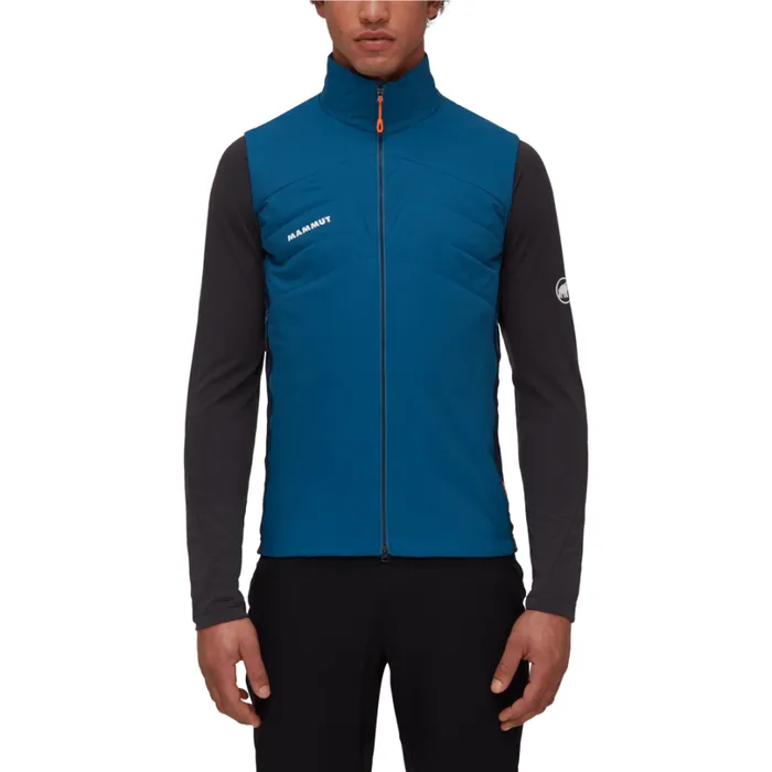 Jackets and Vests Men Mammut Rime Light IN Flex Vest Deep Icemarine Jackets and Vests Men Mammut Rime Light IN Flex Vest Deep Icemarine