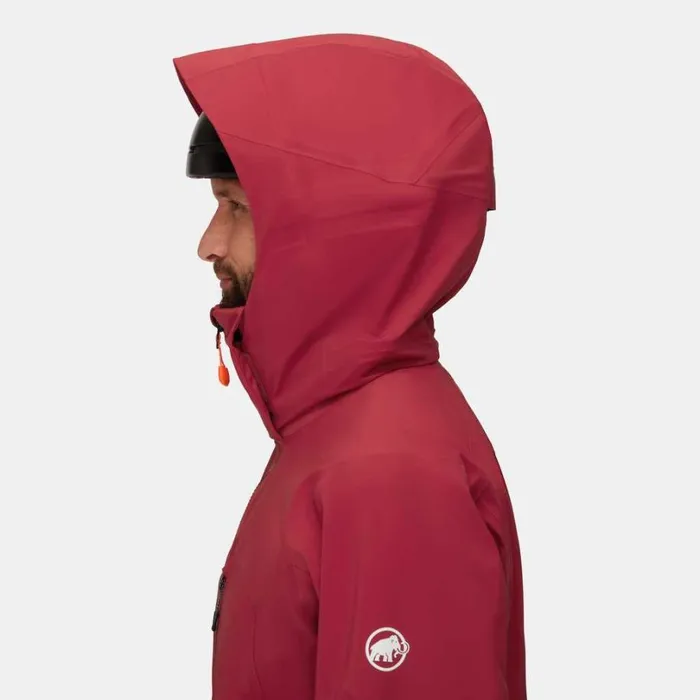 Jackets and Vests Men Mammut Stoney HS Jacket Blood Redblack Jackets and Vests Men Mammut Stoney HS Jacket Blood Redblack