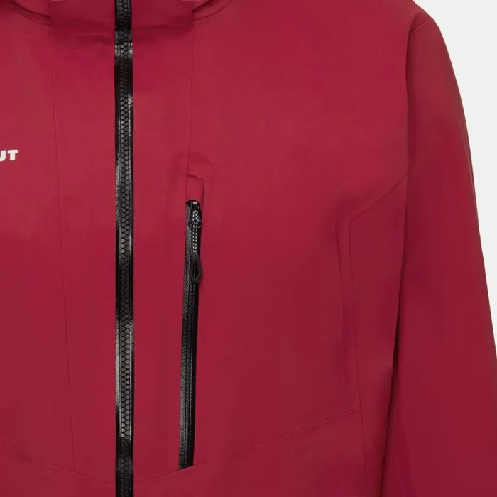 Jackets and Vests Men Mammut Stoney HS Jacket Blood Redblack Jackets and Vests Men Mammut Stoney HS Jacket Blood Redblack