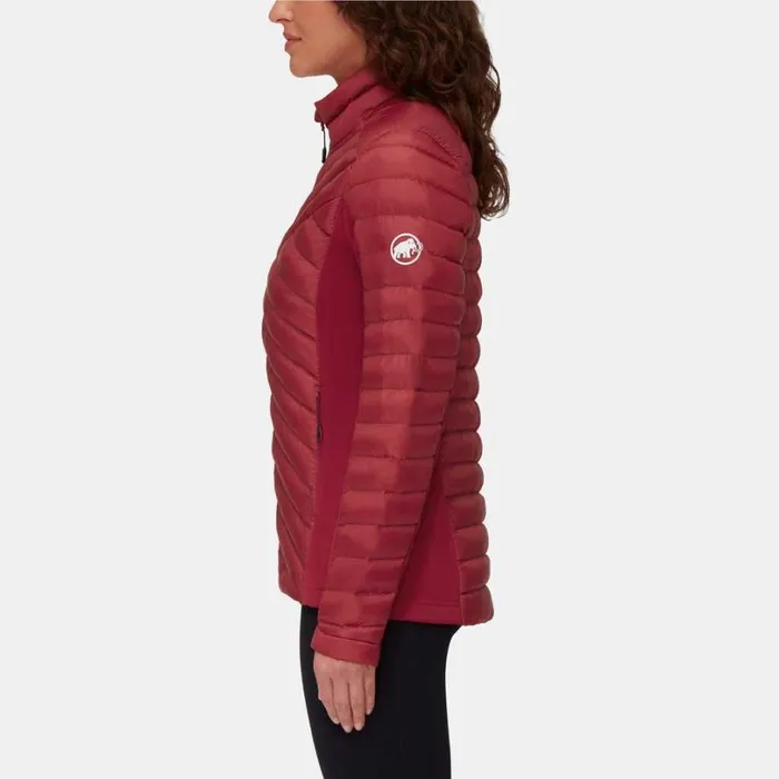 Jackets and Vests Women Mammut Albula IN Hybrid Jacket Blood Red Jackets and Vests Women Mammut Albula IN Hybrid Jacket Blood Red