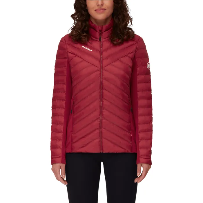 Jackets and Vests Women Mammut Albula IN Hybrid Jacket Blood Red Jackets and Vests Women Mammut Albula IN Hybrid Jacket Blood Red