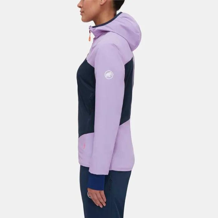 Jackets and Vests Women Mammut Taiss IN Hybrid Hooded Jacket Supernovamarine Jackets and Vests Women Mammut Taiss IN Hybrid Hooded Jacket Supernovamarine