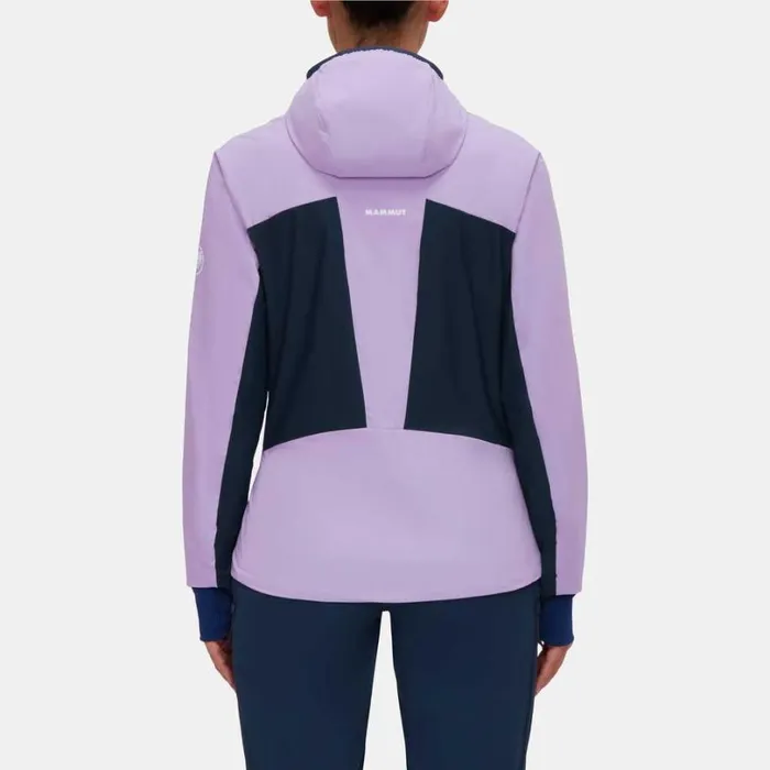 Jackets and Vests Women Mammut Taiss IN Hybrid Hooded Jacket Supernovamarine Jackets and Vests Women Mammut Taiss IN Hybrid Hooded Jacket Supernovamarine
