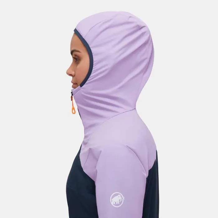 Jackets and Vests Women Mammut Taiss IN Hybrid Hooded Jacket Supernovamarine Jackets and Vests Women Mammut Taiss IN Hybrid Hooded Jacket Supernovamarine