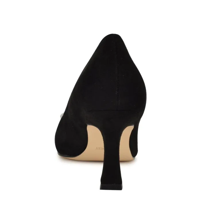 Jaquee Embellished Dress Pumps Black Women Nine West Heels Jaquee Embellished Dress Pumps Black Women Nine West Heels