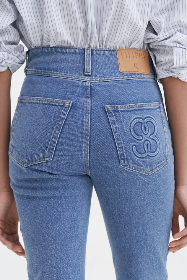 Jeans 90s Stacked Bootcut Jeans Washed Mid Blue 8211 filippak Women Jeans 90s Stacked Bootcut Jeans Washed Mid Blue 8211 filippak Women