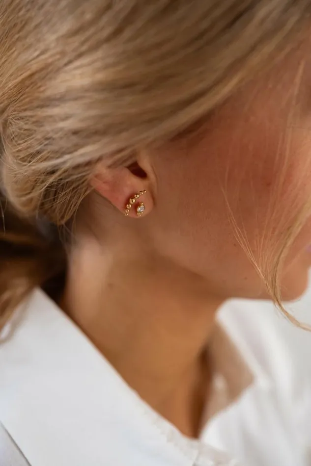 Jewelry and Accessories Earrings Easy Clothes Golden Satine Piercing