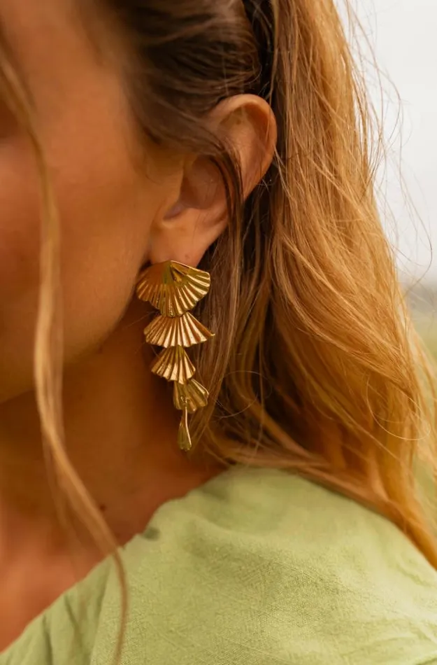 Jewelry and Accessories Earrings Easy Clothes Golden Stoum Earrings