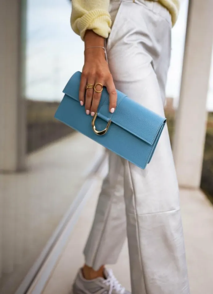 Jewelry and Accessories Handbags Easy Clothes Blue Jama Bag Blue