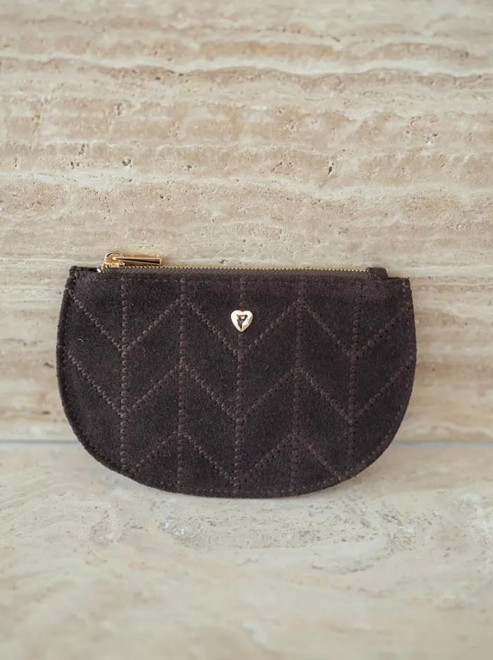 Jewelry and Accessories Handbags Easy Clothes Brown Toina Coin Purse Brown