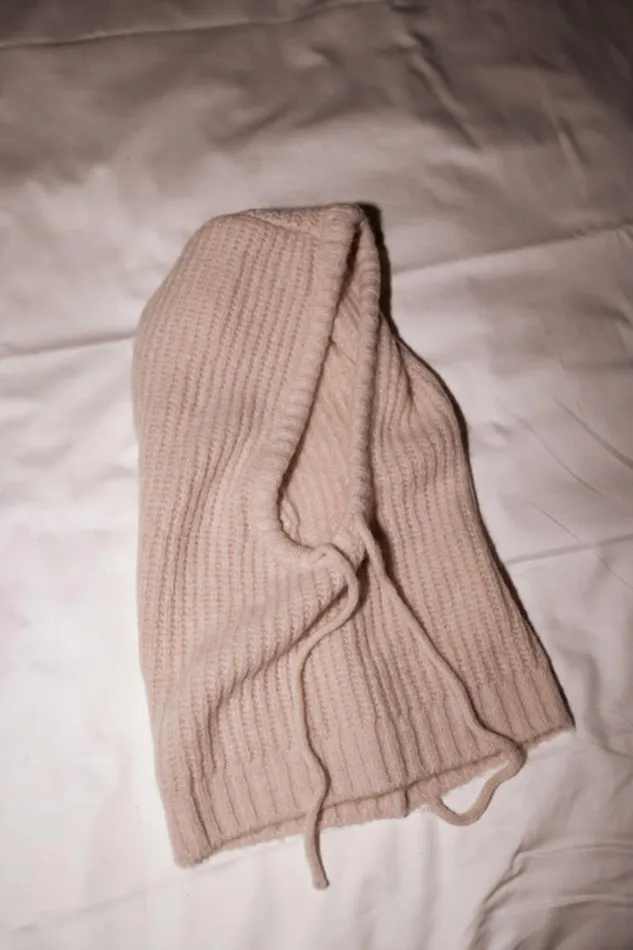Jewelry and Accessories Hats and Beanies Easy Clothes Beige Malou Hood Beige