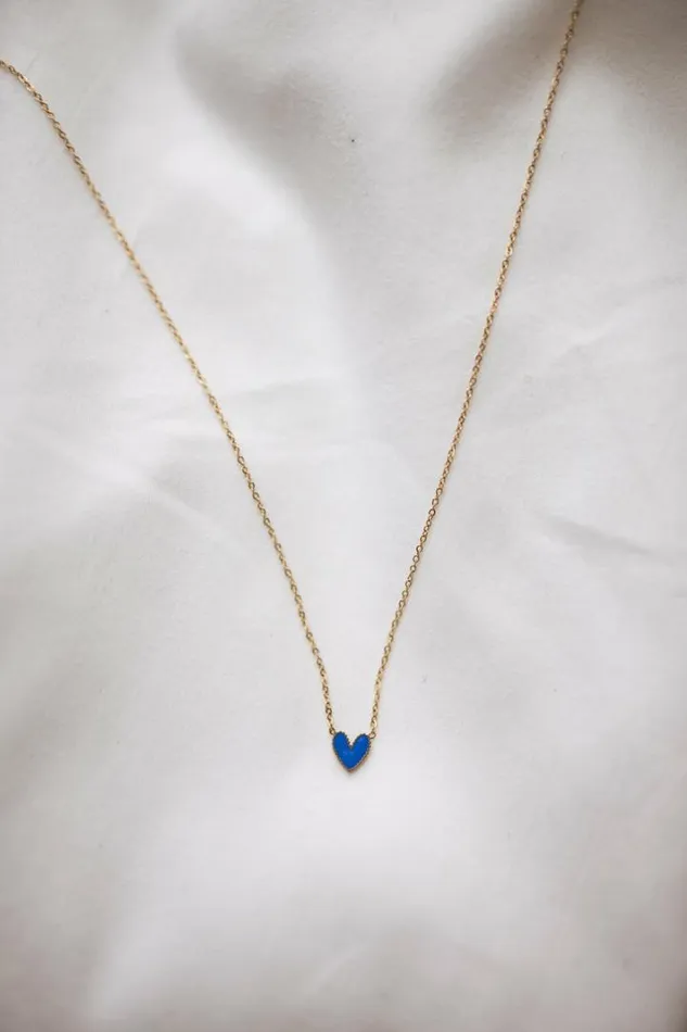 Jewelry and Accessories Necklaces Easy Clothes Golden And Blue Blair Necklace Blue Jewelry and Accessories Necklaces Easy Clothes Golden And Blue Blair Necklace Blue