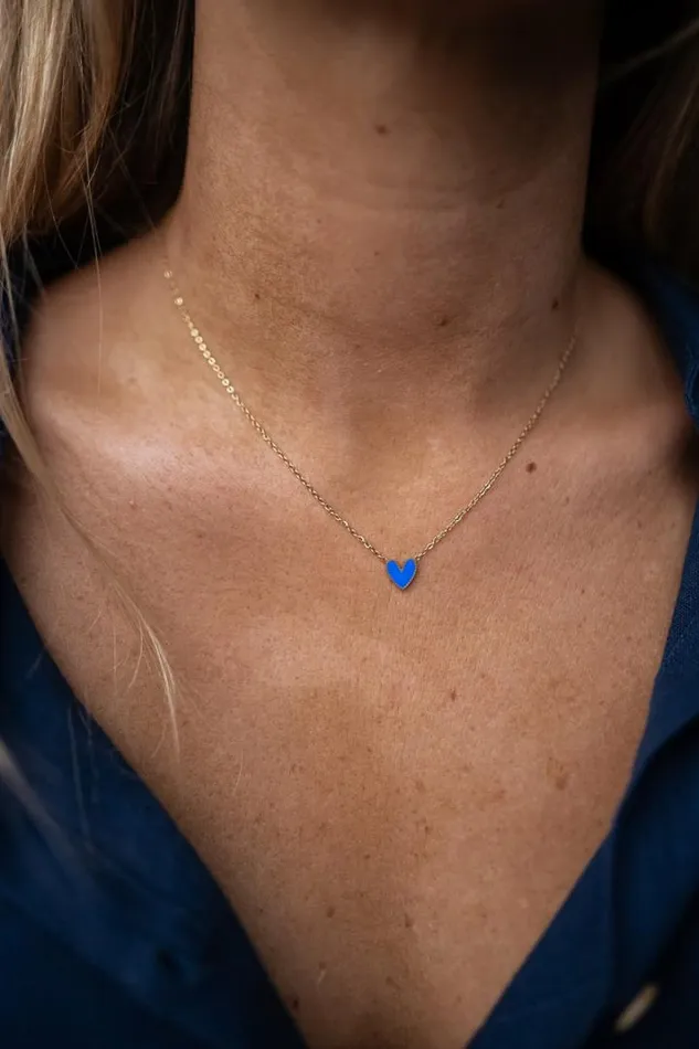Jewelry and Accessories Necklaces Easy Clothes Golden And Blue Blair Necklace Blue Jewelry and Accessories Necklaces Easy Clothes Golden And Blue Blair Necklace Blue