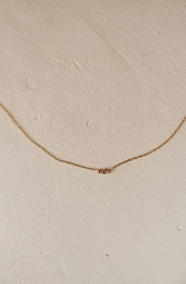 Jewelry and Accessories Necklaces Easy Clothes Golden Ewan Necklace Jewelry and Accessories Necklaces Easy Clothes Golden Ewan Necklace