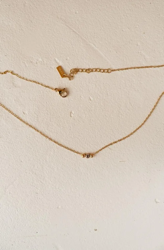 Jewelry and Accessories Necklaces Easy Clothes Golden Ewan Necklace Jewelry and Accessories Necklaces Easy Clothes Golden Ewan Necklace