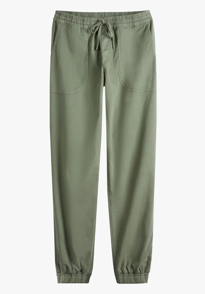 Joggers and Leggings Women Hush Aneesha Twill Joggers Khaki