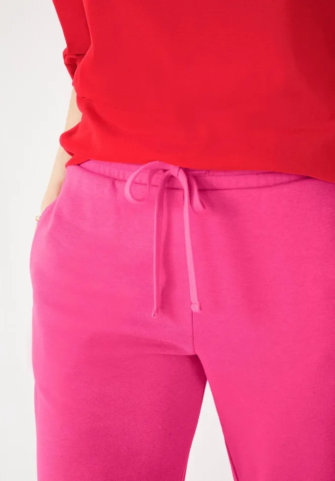 Joggers and Leggings Women Hush Hebe Relaxed Jersey Joggers Hot Pink