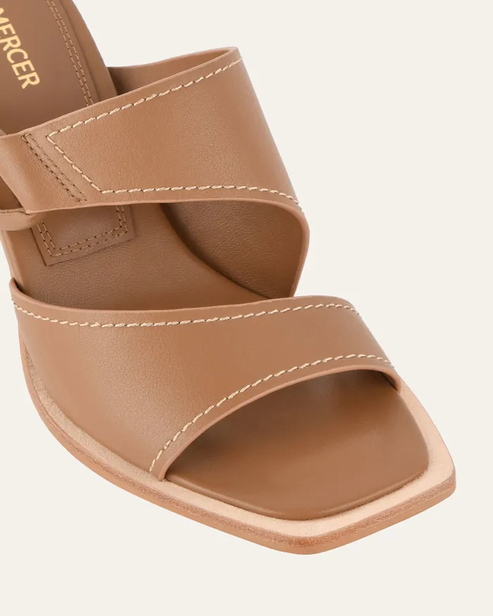 jomercer Cammy mid heel sandals tan leather Women MID SANDALS jomercer Cammy mid heel sandals tan leather Women MID SANDALS