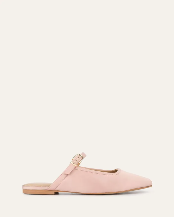 jomercer Sammy dress flats blush satin Women DRESS