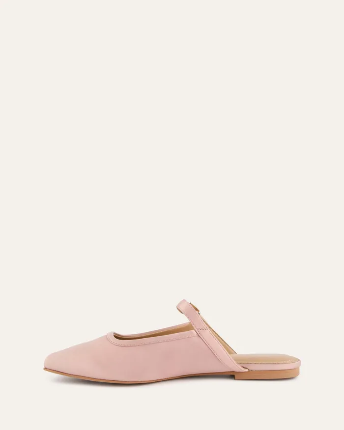 jomercer Sammy dress flats blush satin Women DRESS jomercer Sammy dress flats blush satin Women DRESS