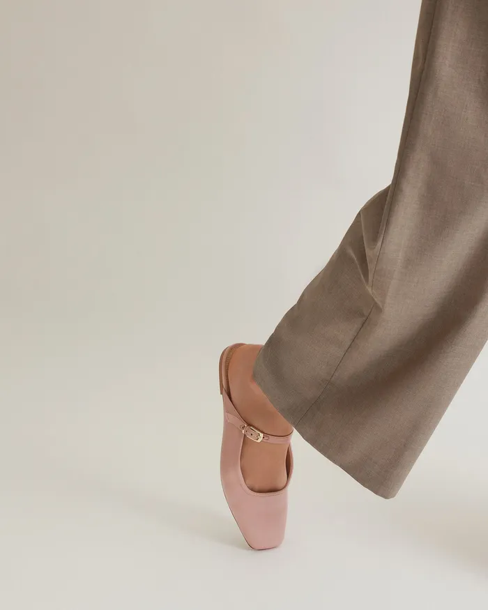 jomercer Sammy dress flats blush satin Women DRESS jomercer Sammy dress flats blush satin Women DRESS